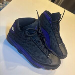 Jordan 13 Retro Black and Purple